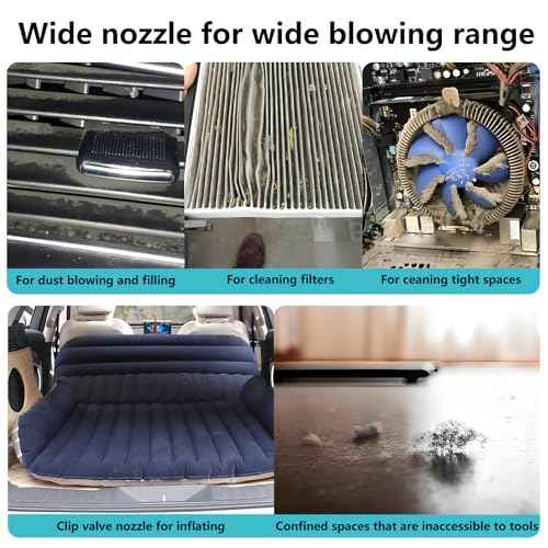Mini Blower for Makita18V Battery,140000 RPM Brushless Cordless Air Duster,Electric Leaf Blowers for Leaf Cleaning,Compressed Air Dusterfor Keyboard Electric Devices Cleaning,Multiple Usage(Tool only)