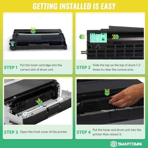 DR630 TN660 Compatible Toner Drum Replacement for Brother TN660 Toner DR630 Drum for Brother DCP-L2500D L2305W HL-L2300D L2360DN MFC-L2680W L2705DW L2740DW (1 Drum with 3 Toners)