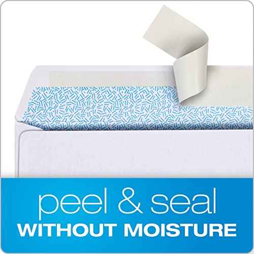 Columbian #10 Security Envelopes, 500/Box, No Window, 4-1/8 x 9-1/2 Inches, Release & Seal Self Seal, White (COLO151)