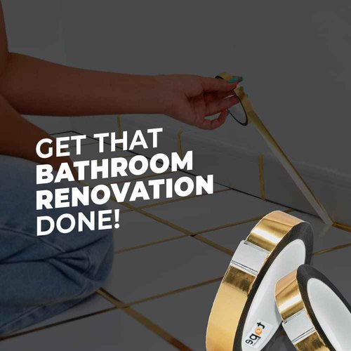 WOD MPFT2 Gold Metalized Polyester Mylar Film Tape with Acrylic Adhesive, 3 inch x 72 yds. Vibrant Mirror Gold Tape, Decor Tape for Detailing Accent Wall, Graphic Arts, Car and Boat Trim