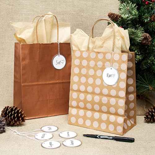 Avery Metal Rim Key Tags, 2.25" Diameter Tag, Includes Strings, White, 500 Tags (14316)