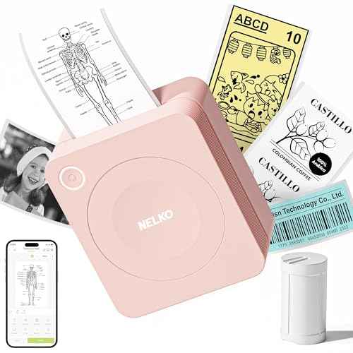 PM230 Sticker Printer Pink New