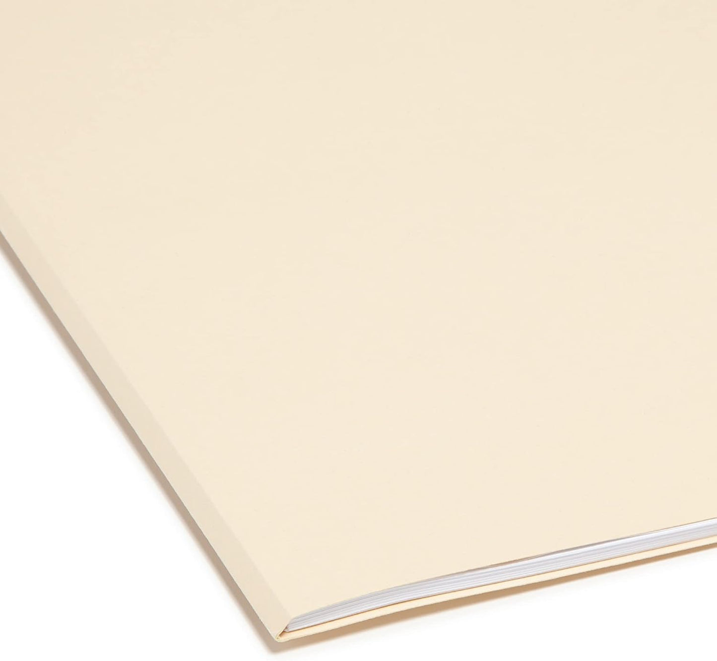 Smead 100% Recycled File Folders - 1/3-Cut Tab, Letter Size, Manila - 100 Count Box