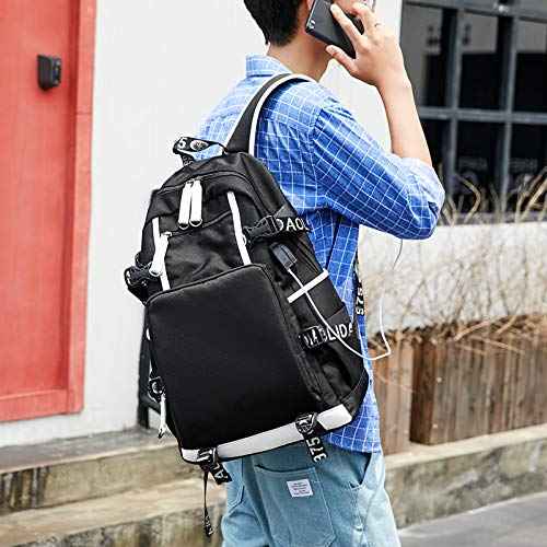 Basketball 23 Student School Bag, Laptop Backpack, Ultra-Light Travel Bag, For Men And Women (black-B)