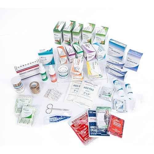 Class-A First Aid Refills Medication Without Cabinet | Essential Medications for Emergency Preparedness | Ensuring Long-Lasting Reliability | Exceeds OSHA/Ansi Z308.1 2015, Over 775 PCS