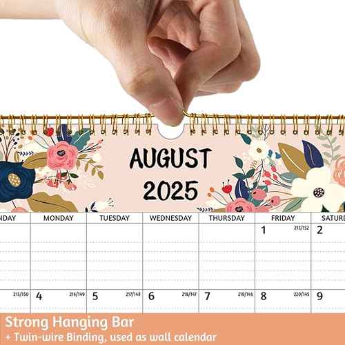 Wall Calendar 2025-2026 ? Jul.2025 - Dec.2026, Calendar 2025-2026 Wall, 18 Monthly Calendar, 12 x 17 In, 2026 Calendar with Large Blocks, Thick Paper, Holidays, To-do £¦ Notes, Great for Organizing