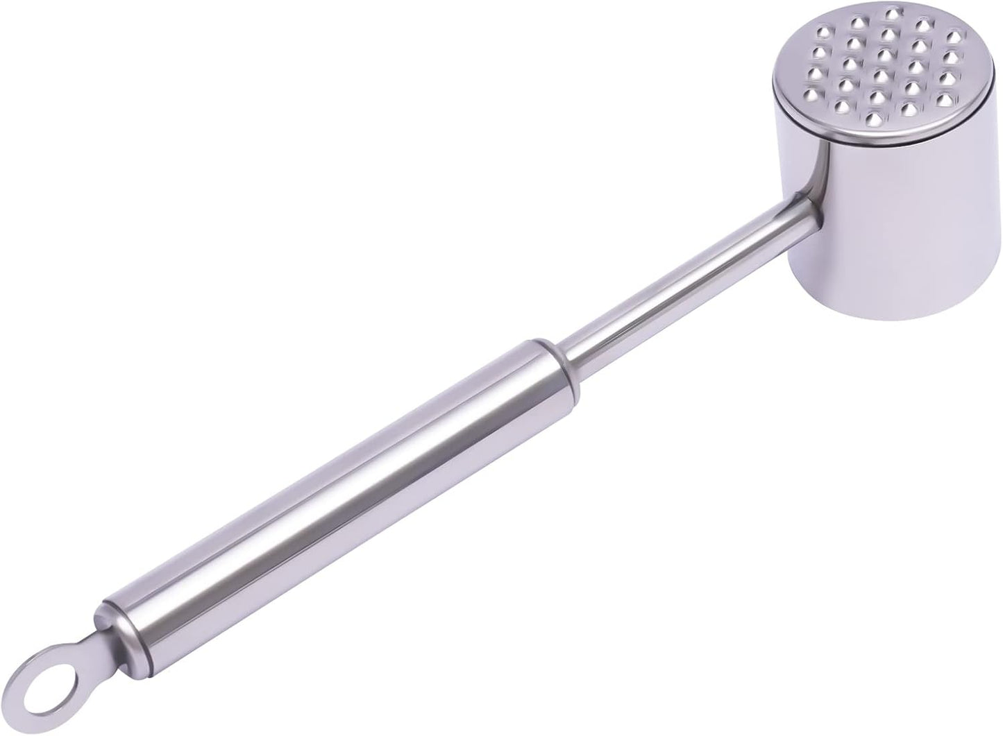 Skiennix Meat Tenderizer Hammer - Heavy-Duty Stainless Steel Mallet for Steak & Poultry | Dual-Sided Design