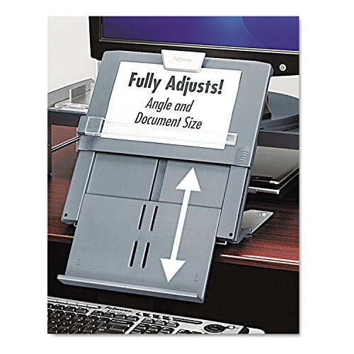 Fellowes Prof Series In-Line Document Holder for Monitors, A4, Legal, Letter