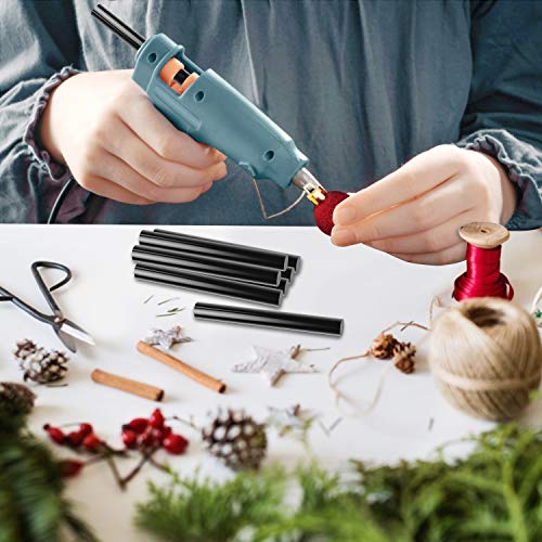 ENPOINT 36 Pack Black Hot Glue Sticks 3.93x0.43 in Full Size For DIY Car Repair & Craft
