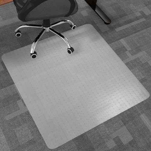 Large Chair Mat for Carpets Heavy-Duty Desk Chair Mat for Office, Studio & Pet Areas | Non-Slip Floor Mat with Grip Spikes, Smooth Glide Surface, Easy Clean & Extra Thick Carpet Protector (36" x 48")