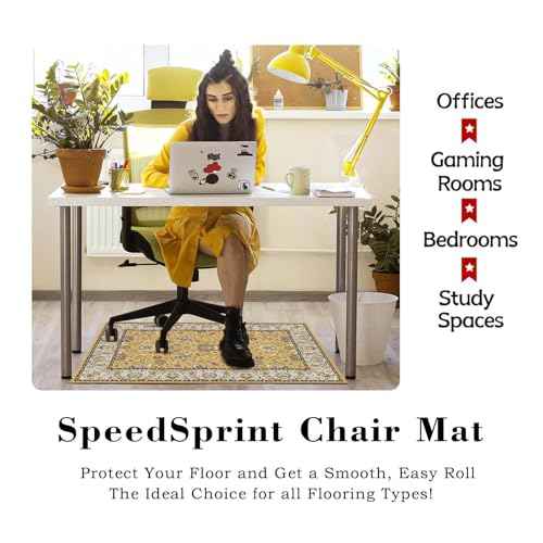 Office Chair Mat for Carpet,Rolling Chair Mat for Carpet,Desk Floor Mat for an Office Chair