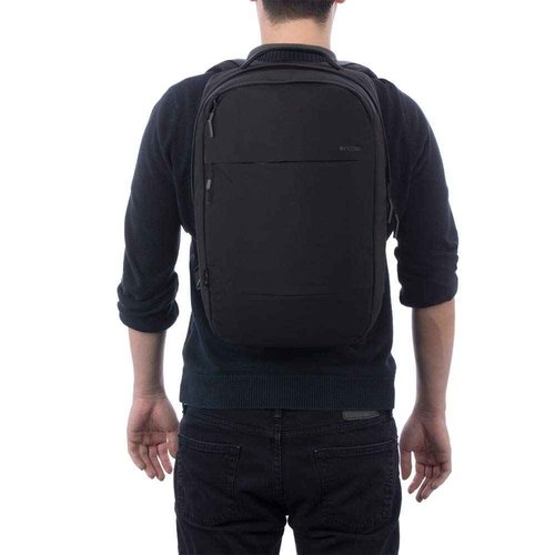Incase Compact City Backpack – 18L Everyday Travel Tech Backpack and Laptop Bag for Work or School – Three Pockets, 16” Padded Laptop Sleeve, Quick Access Pocket – Cordura Black