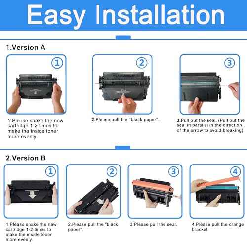 LCL 121 Black Toner Cartridge High Yield Replacement for Canon 121 CRG-121 CRG121 Compatible with Canon imageClass D1650 D1620 Printers (2-Pack)