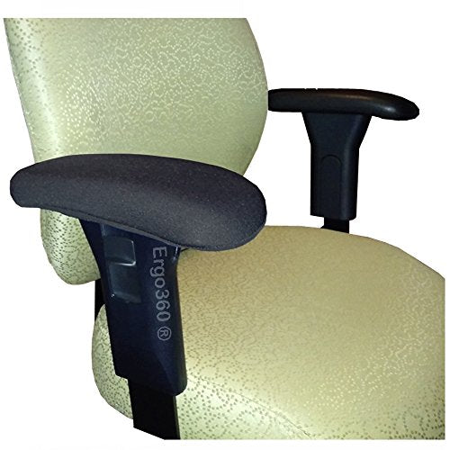 Ergo360 Soft Neoprene Armrest Covers 9"-10.5" Set of 2 — Cushions & Protectors, Made in USA