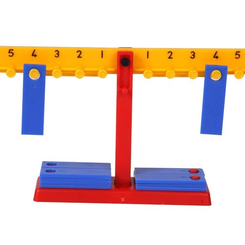 hand2mind Mini Student Number Balance Beam - Engaging Math Manipulative for Classroom Learning (Set of 15)
