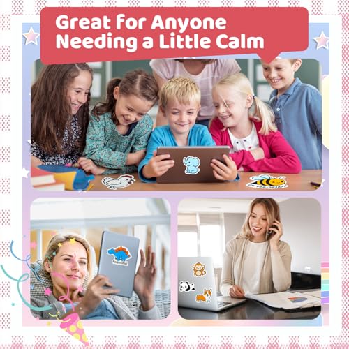 36 Sensory Stickers Calm Strips for Anxiety Relief & Stress Reduction