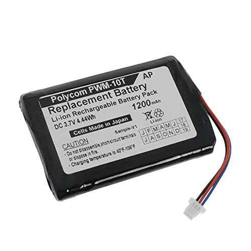 Artisan Power Replacement Battery for Polycom Wireless Soundstation PWM-10T. 1200 mAh