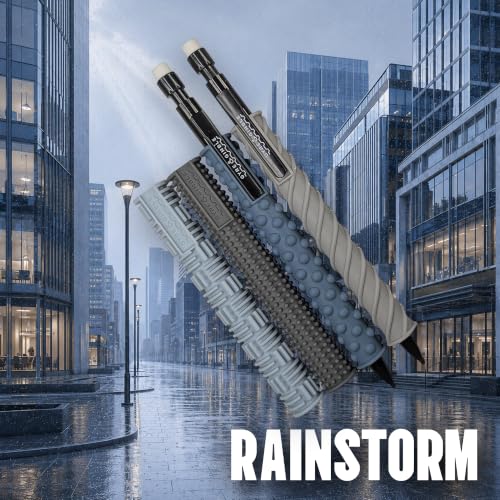 Gyre & Gimble Rainstorm Mechanical Pencil Gidgets - Sensory Fidget Sleeves for Stress Relief