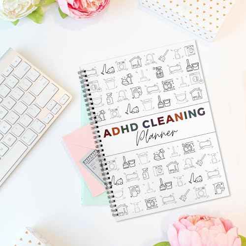 Adhd Cleaning Planner for Adults and Teens Adhd Cleaning and Organizing Planner Cleaning Schedule and Checklist Notebook List Daily Weekly Monthly for Home Chore Chart Adhd Daily Planner