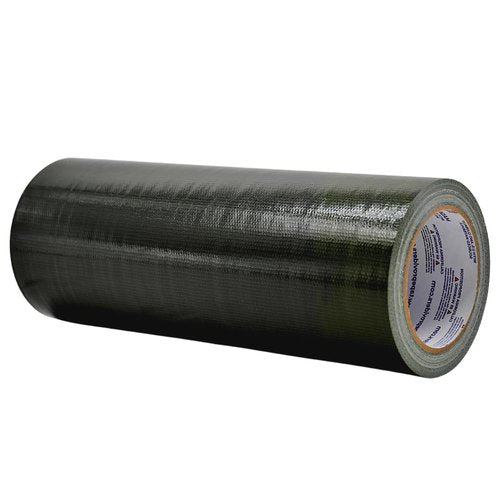 MAT Duct Tape Black Industrial Grade, 12 inch x 60 ft. Waterproof, UV Resistant for Crafts, Home Improvement, Repairs, & Projects