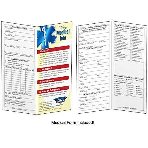 StoreSMART® - Vial of Life 10-Pack - Magnetic Easy Open - Magnetic Back - Red - VOLMCP502MB-R-10