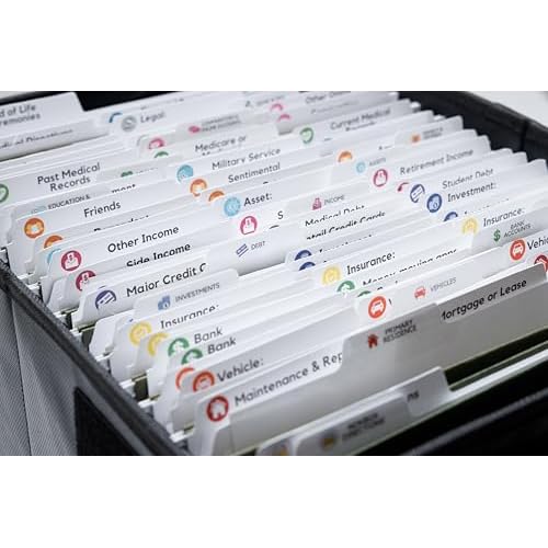 The Nokbox Lite ? DIY Estate Planning Organizer & Emergency Kit | Home & Office Organization, Document Organizer for Families, Legacy Planning, Next of Kin, Paper Clutter Solution
