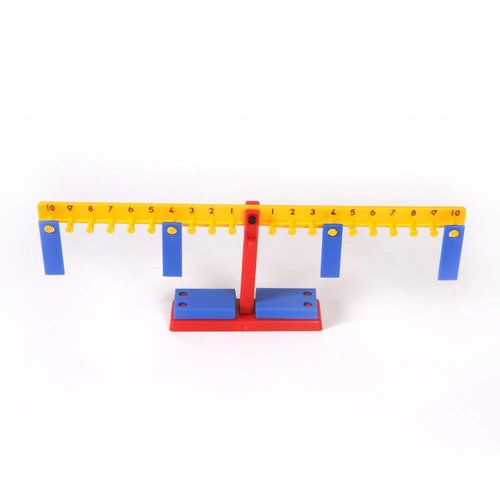 hand2mind Mini Student Number Balance Beam - Engaging Math Manipulative for Classroom Learning (Set of 15)