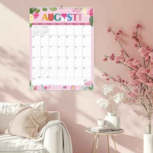 GuassLee Extra Large Wall Calendar 2026-2028, 36-Month Vertical Wall Calendar 2026, Jan. 2026 to Dec. 2028, 17" X 22" Paper Hanging Planner with Thick Paper Spiral Bound for Office Home Organizing
