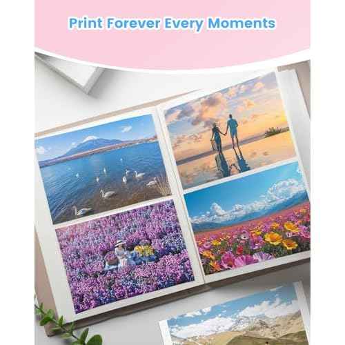 Compatible for Canon Selphy CP1300 CP1500 Ink and Paper Set for Canon Selphy CP1200 CP1000 CP910 CP900 CP810 CP760 CP770 Photo Printers,KP-108IN 3 Color Ink and 108 Sheets 4x6 Photo Paper Glossy