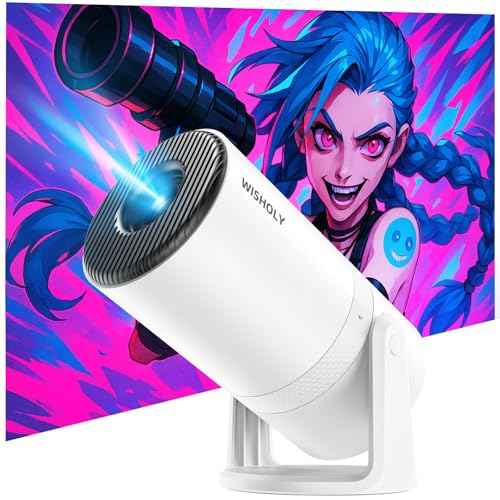Projector with WiFi and Bluetooth, 1080P Supported, 9500 Lumens