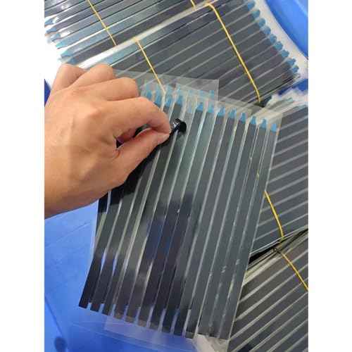 NUIGUBF Black Easy Pull Stretch Tape Laptop£¬for LED Screen Replacement Panel, Portable Non-Tracking Pull Resistant Double Sided Tape (No Handle 220 * 8 * 0.5mm)
