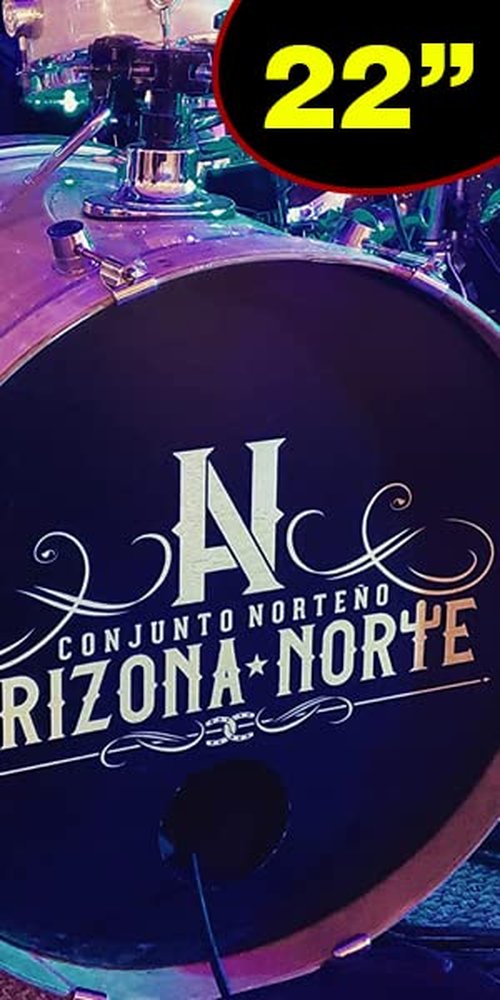 22 inch Custom Bass Drum Head Decal - Personalized Stickers & Custom Stickers for Drums, Full Color Logo Band, Bass Drum Head Wrap, Easy Apply & Remove for Professional or DIY Kits, Made in USA