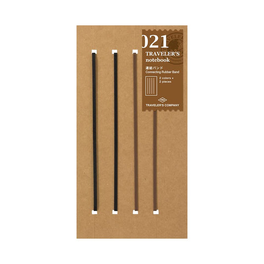 DESIGNPHIL 14333006 Traveler's Notebook, Refill, Interlocking Band, 2 Pack, Regular Size