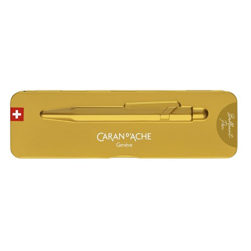 Caran D'ache Ballpoint Pen, Goldbar Slim Pack (849.999)