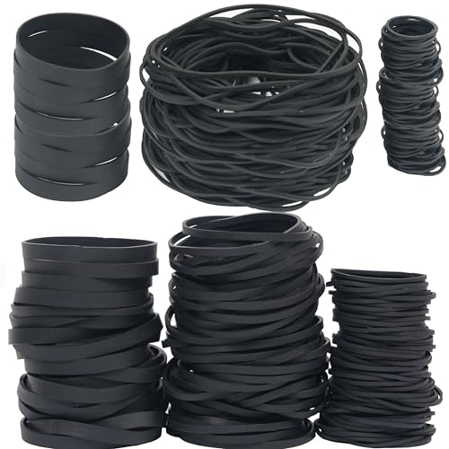 Assorted Rubber Bands (6 sizes: 10, 16, 33, 64, 4-4/5