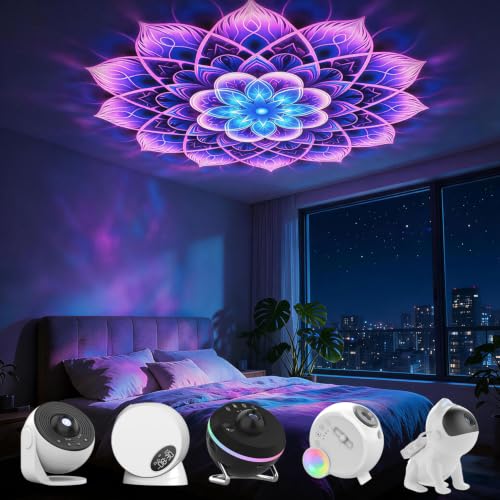 Rusoso 6-Pack Ocean Scene Projection Discs for 5K HD Projectors – Outdoor & Garden Decor