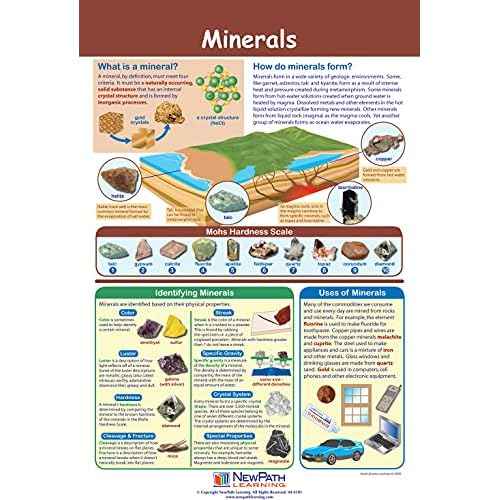 NewPath Learning - 34-9801 Earth Science Posters, Set/5 - Laminated, Full-Color, 23" x 35"