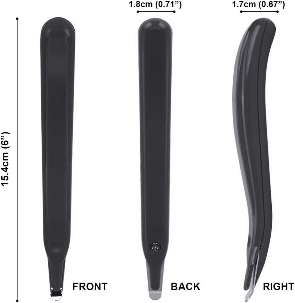 ZZTX Magnetic Staple Remover Tool - 3 PCS Professional Staples Puller for Home, Office & School - Black