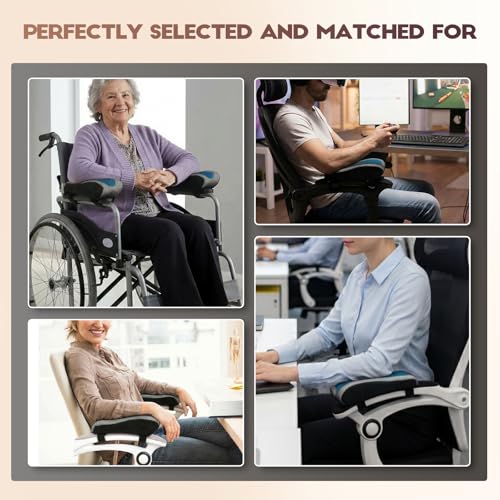 Cooling Arm Rest Pillow for Office Chair, Wheelchair & Gaming — Hshbxd