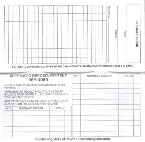 Checkbook Transaction Register - 2021-2023 Calendars for Easy Financial Tracking