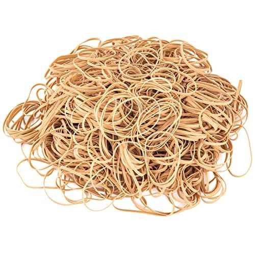 Rubber Bands Size 33-5 lb. (3000 Pack) Bulk Pack Made in USA - Tan Color - 3.5 X 1/8 inches RubberBands