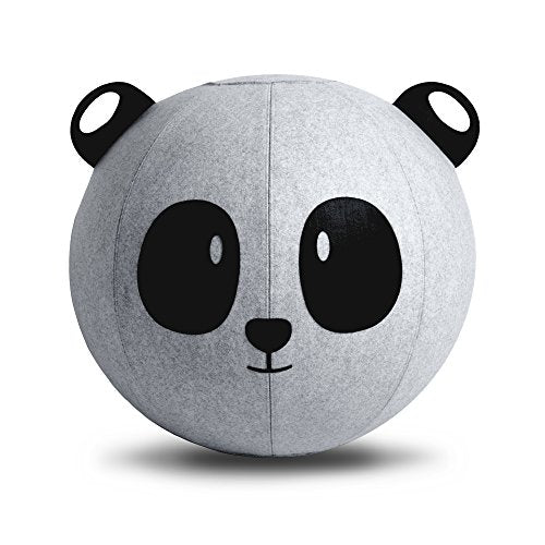 Vivora Niko 18 In. Anti-Burst Spherical Active Sitting Ball Chair - Panda Bear