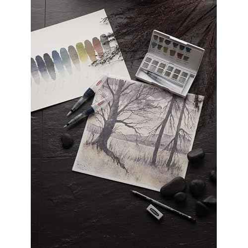 Derwent Graphitint Paint 12 Pan Palette