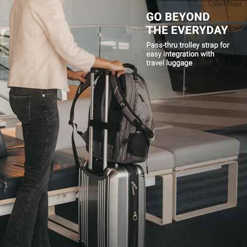 SwissGear 1900 Scansmart TSA 17 Laptop Backpack, Black, 19-Inch