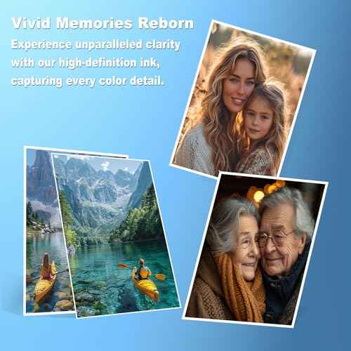 312XL 314XL High Yield Ink Cartridges Replacement for Expression Photo XP-8500 XP-8600 XP-15000 Printer(6-Pack)