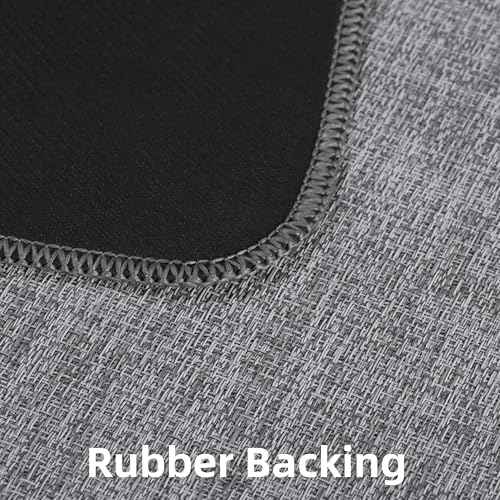 Office Chair Mat for Hardwood Floors,Thick Rubber Mat ? Heavy Duty Anti-Slip Protection for Rolling Chairs, Home Office Desk Rug (Dark Grey, 36"¡¿48")