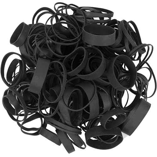 Rubber Bands Assorted Sizes Black Elastic Bands Tactical rubber band for Office supplies 0.5lbs size82,size#94,size#33,size#64