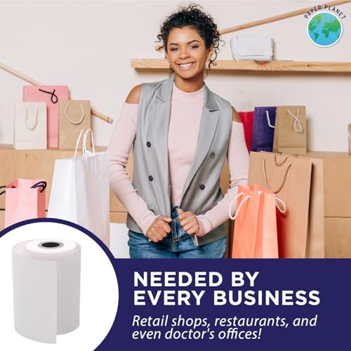 PaperPlanet Thermal Receipt Paper for Clover Compact | 30 Rolls