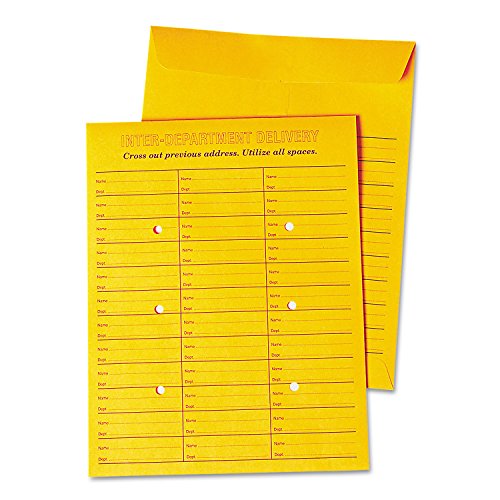 Universal Interoffice 10x13 Brown Sealing Envelope, Reusable Box of 100