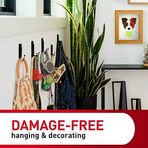 Command Medium Refill Strips, 36 Command Strips, Damage-Free Hanging, Reuse Medium Indoor Wall Hooks, No Tools Removable Adhesive for Home Decor